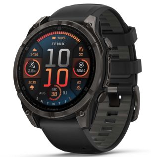 Garmin Fenix 8 47mm AMOLED Sapphire Carbon Grey DLC-Titanium 010-02904-21
