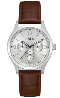 Inex Mens Sølvfarvet/Sølvfarvet A12162S4I