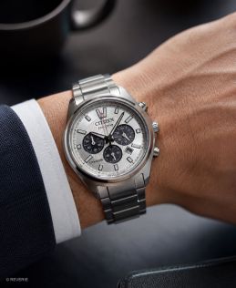 Citizen Mens Eco-Drive Titanium Chrono Sapphire 40mm