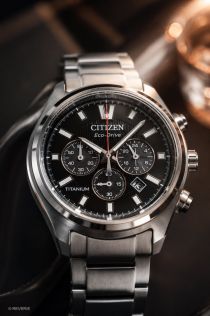 Citizen Mens SolarTitanium Chronograph 40mm