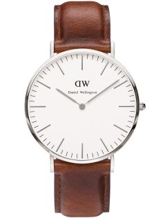 Daniel Wellington Classic St Mawes (St Andrews) Sølvfarvet Men 0207DW