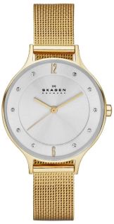 Skagen Anita Guldfarvet Mesh SKW2150
