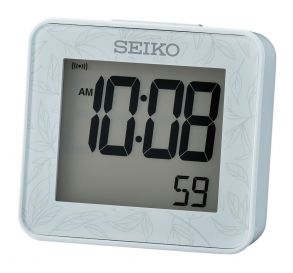 Seiko Digital Alarm Clock with Stop Watch QHL097L