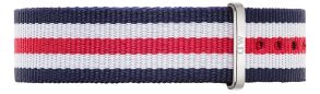 Wristband Daniel Wellington Canterbury Sølvfarvet 20mm 0402DW