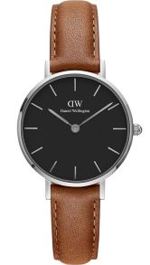 Daniel Wellington Classic Petite 28mm Durham Black Sølvfarvet DW00100234