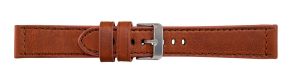Falkenlund Deluxe Beco Watch Strap Vintage Brown Calf Leather 22mm Stainless Steel Buckle 652722S