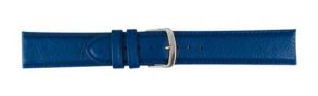 Falkenlund Deluxe Beco Watch Strap Polo Blue Calf Leather 18mm Stainless Steel Buckle 664418S
