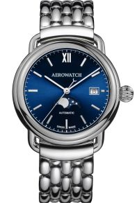 Aerowatch 1942 Moon Phase Automatic A 77983 AA06 M