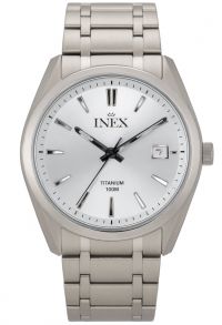 Inex Mens Sølvfarvet/Sølvfarvet A12168T4I