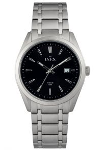 Inex Mens Sølvfarvet/Sølvfarvet A12168T5I