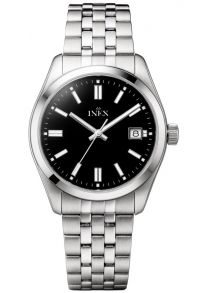 Inex Ladies 100m Sport Steel Black 33mm