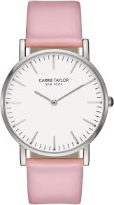 Carrie Taylor Lexington Sølvfarvet/White Pink Leather