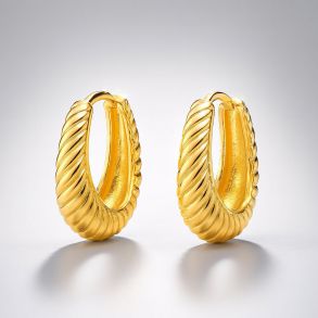 Carrie Taylor Roped Hoop CTJ4