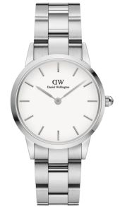 Daniel Wellington Iconic Link 28mm Sølvfarvet White DW00100207