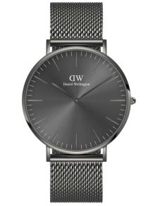 Daniel Wellington Mesh Graphite 40mm DW00100630