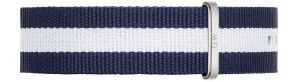 Wristband Daniel Wellington Classic Glasgow Sølvfarvet Man 20mm 0404DW