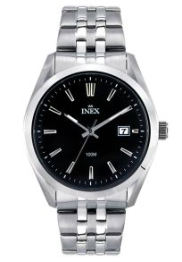 Inex Mens Silver Black A12173S5I