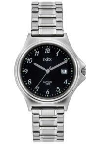 Inex Mens Silver Black A69507S5A