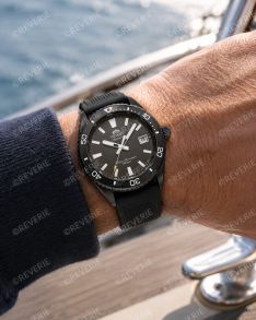 Orient Automatic Black Steel Sapphire Diver 40mm