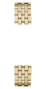 Stainless Steel Gold Strap for Skagen SKW3102 16mm 569338