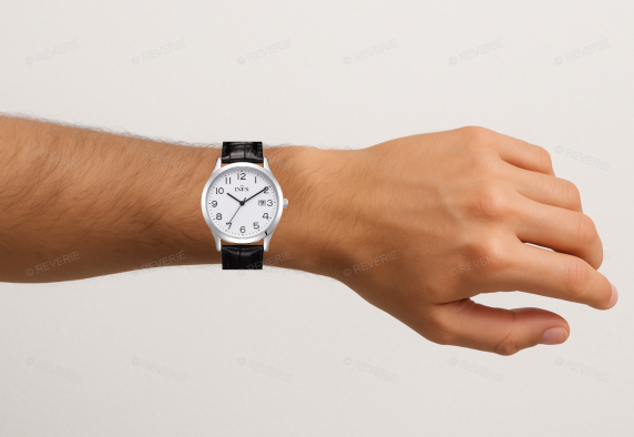 Inex Mens Sølvfarvet/White A12135S0A