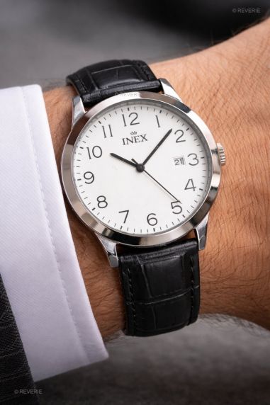 Inex Mens Sølvfarvet/White A12135S0A