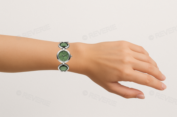 Inex Sølvfarvet Green A58779S12