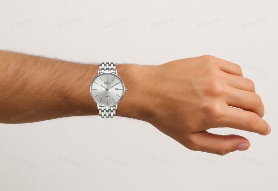 Inex Mens Sølvfarvet/Sølvfarvet A69446-1S4I