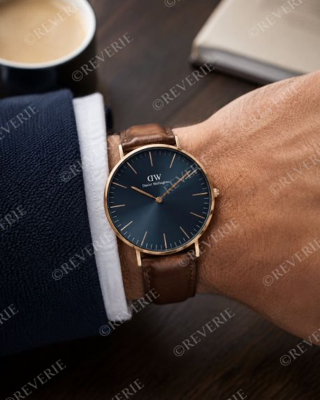 Daniel Wellington Mens Arctic Blue 40mm
